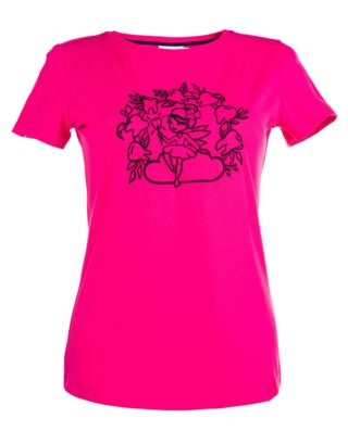 T-shirt wróżka zębuszka haft fuksja